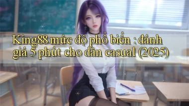 King88 mức độ phổ biến đánh giá 5 phút cho dân casual (2025)