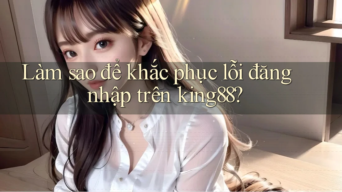 Làm sao để khắc phục lỗi đăng nhập trên king88? Làm sao để khắc phục lỗi đăng nhập trên king88?