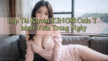 lập tài khoản king88 code thành viên trong ngày