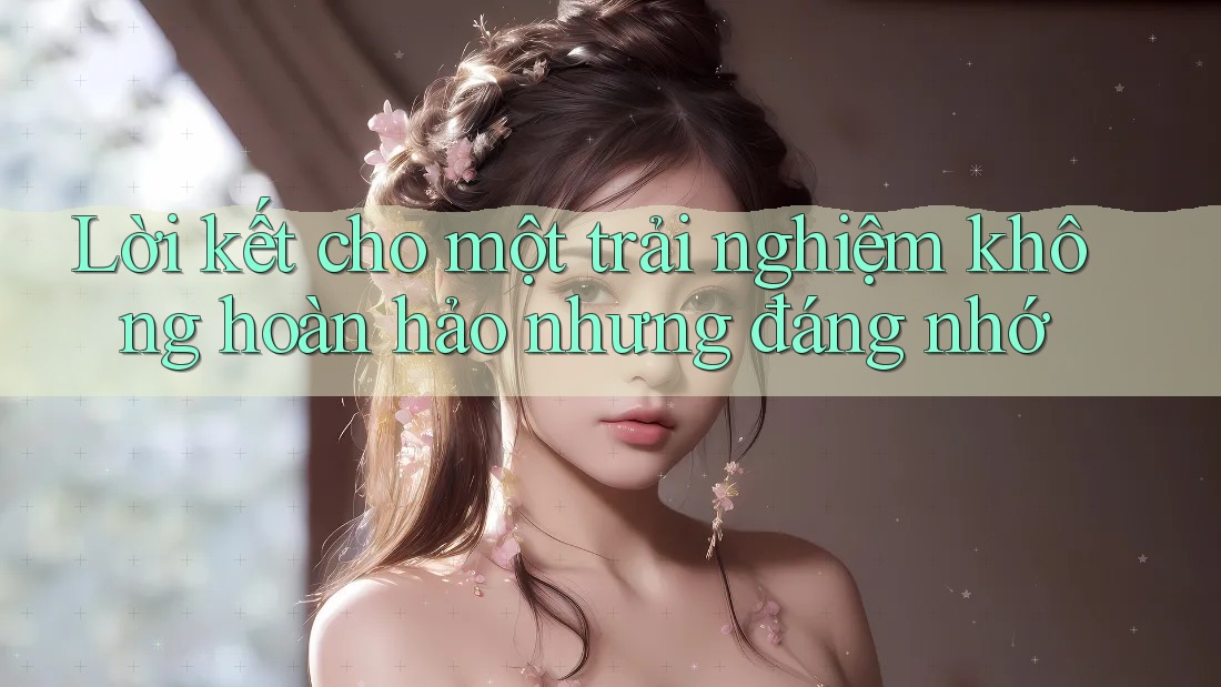 Lời kết cho một trải nghiệm không hoàn hảo nhưng đáng nhớ Lời kết cho một trải nghiệm không hoàn hảo nhưng đáng nhớ