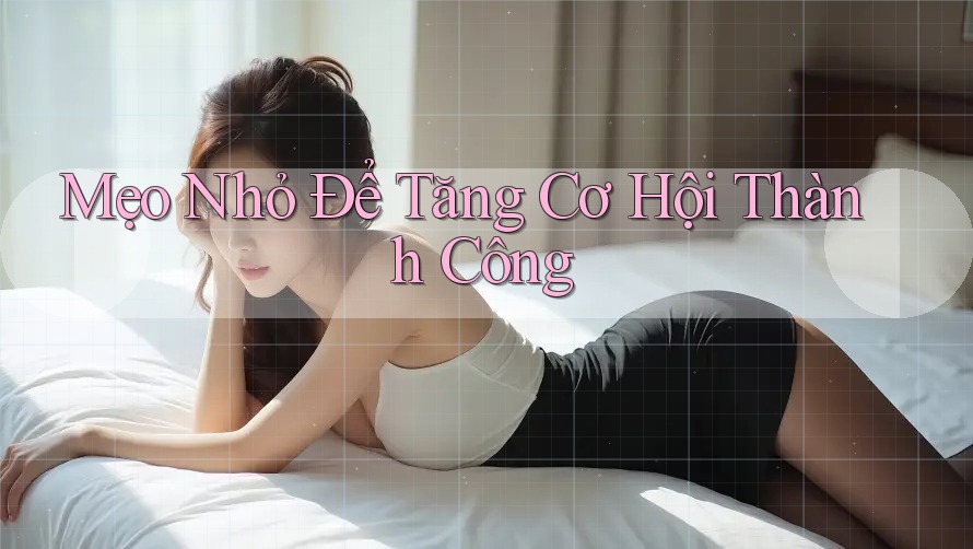 Mẹo Nhỏ Để Tăng Cơ Hội Thành Công Mẹo Nhỏ Để Tăng Cơ Hội Thành Công