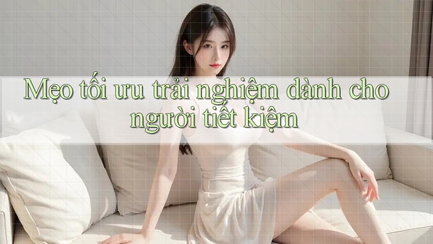 Mẹo tối ưu trải nghiệm dành cho người tiết kiệm Mẹo tối ưu trải nghiệm dành cho người tiết kiệm