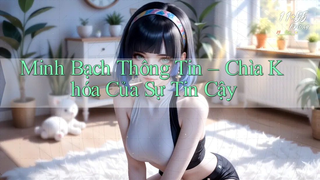 Minh Bạch Thông Tin – Chìa Khóa Của Sự Tin Cậy Minh Bạch Thông Tin – Chìa Khóa Của Sự Tin Cậy