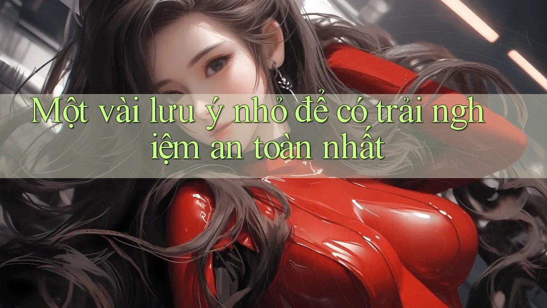Một vài lưu ý nhỏ để có trải nghiệm an toàn nhất Một vài lưu ý nhỏ để có trải nghiệm an toàn nhất