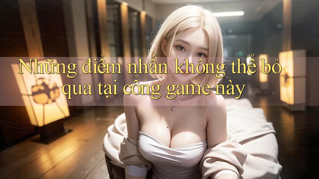 Những điểm nhấn không thể bỏ qua tại cổng game này