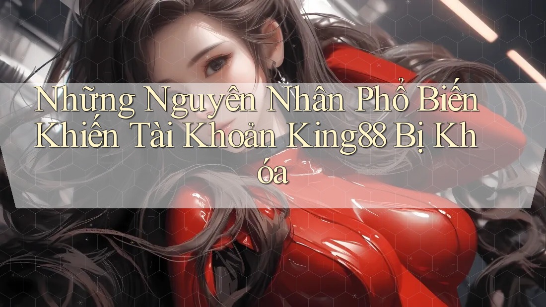 Những Nguyên Nhân Phổ Biến Khiến Tài Khoản King88 Bị Khóa
