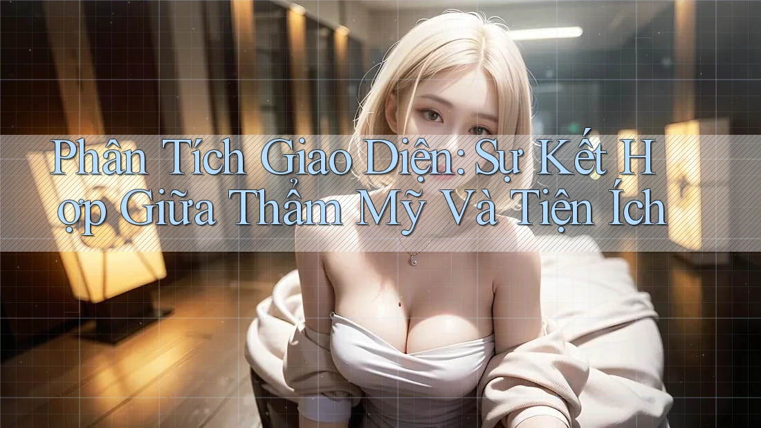 Phân Tích Giao Diện: Sự Kết Hợp Giữa Thẩm Mỹ Và Tiện Ích
