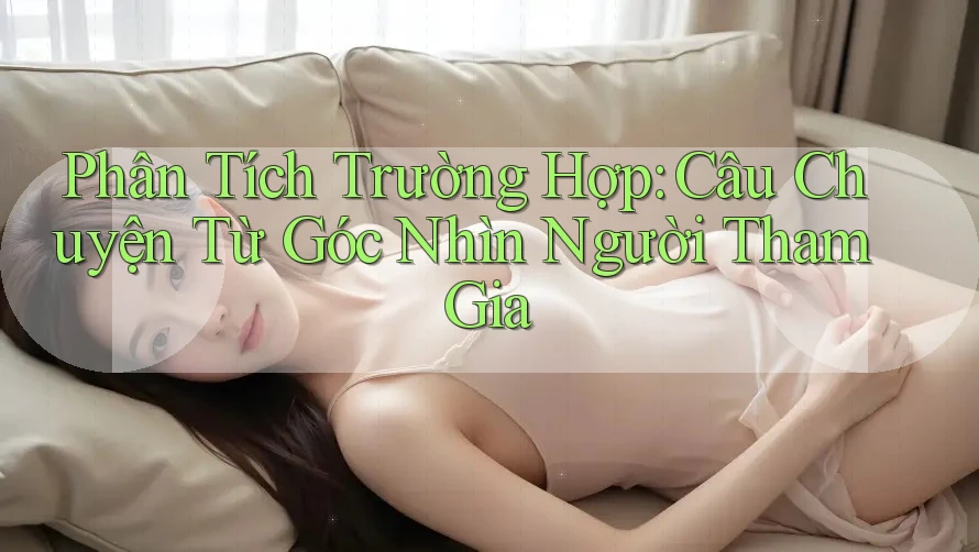 Phân Tích Trường Hợp: Câu Chuyện Từ Góc Nhìn Người Tham Gia Phân Tích Trường Hợp: Câu Chuyện Từ Góc Nhìn Người Tham Gia
