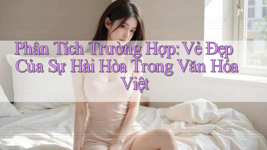Phân Tích Trường Hợp: Vẻ Đẹp Của Sự Hài Hòa Trong Văn Hóa Việt