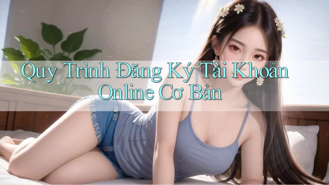 Quy Trình Đăng Ký Tài Khoản Online Cơ Bản Quy Trình Đăng Ký Tài Khoản Online Cơ Bản