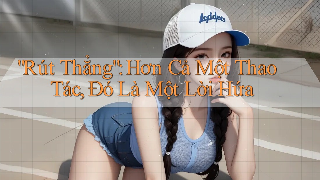 “Rút Thẳng”: Hơn Cả Một Thao Tác, Đó Là Một Lời Hứa “Rút Thẳng”: Hơn Cả Một Thao Tác, Đó Là Một Lời Hứa