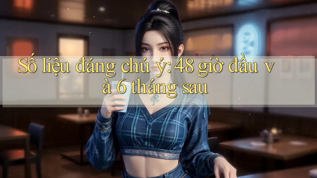 Số liệu đáng chú ý: 48 giờ đầu và 6 tháng sau Số liệu đáng chú ý: 48 giờ đầu và 6 tháng sau