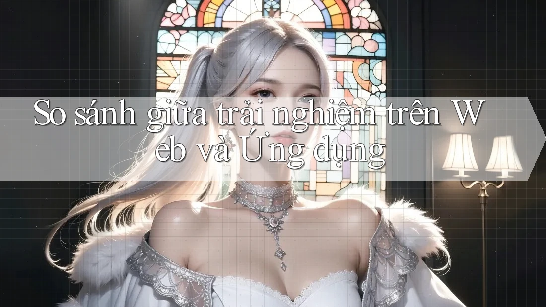 So sánh giữa trải nghiệm trên Web và Ứng dụng So sánh giữa trải nghiệm trên Web và Ứng dụng
