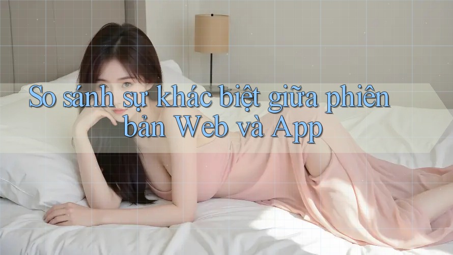 So sánh sự khác biệt giữa phiên bản Web và App So sánh sự khác biệt giữa phiên bản Web và App