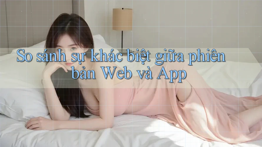 So sánh sự khác biệt giữa phiên bản Web và App So sánh sự khác biệt giữa phiên bản Web và App