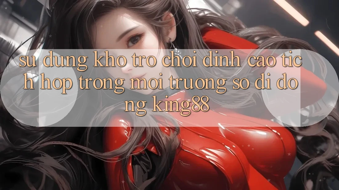 Sử dụng Kho Trò chơi Đỉnh Cao Tích Hợp Trong Môi trường số di động King88 Sử dụng Kho Trò chơi Đỉnh Cao Tích Hợp Trong Môi trường số di động King88