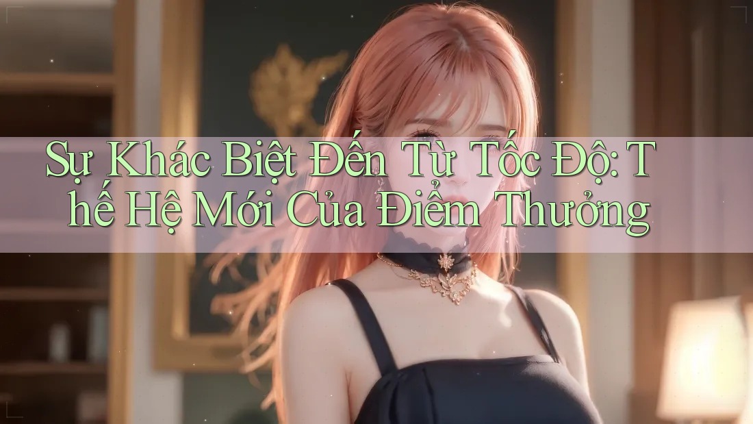 Sự Khác Biệt Đến Từ Tốc Độ: Thế Hệ Mới Của Điểm Thưởng Sự Khác Biệt Đến Từ Tốc Độ: Thế Hệ Mới Của Điểm Thưởng