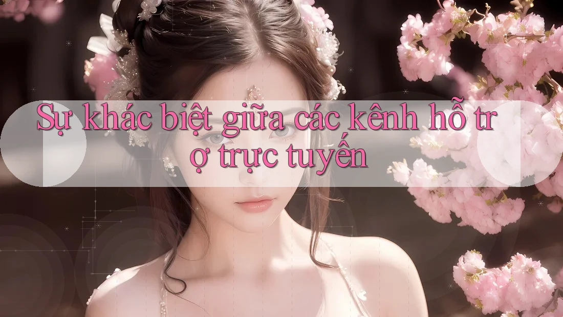 Sự khác biệt giữa các kênh hỗ trợ trực tuyến Sự khác biệt giữa các kênh hỗ trợ trực tuyến