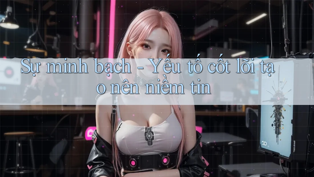 Sự minh bạch - Yếu tố cốt lõi tạo nên niềm tin Sự minh bạch - Yếu tố cốt lõi tạo nên niềm tin