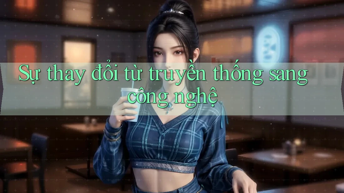 Sự thay đổi từ truyền thống sang công nghệ Sự thay đổi từ truyền thống sang công nghệ