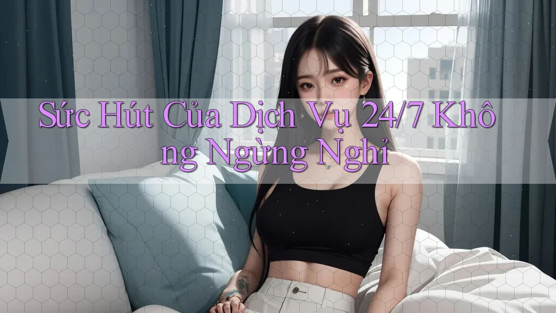 Sức Hút Của Dịch Vụ 24/7 Không Ngừng Nghỉ Sức Hút Của Dịch Vụ 24/7 Không Ngừng Nghỉ