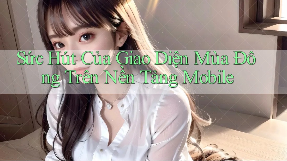 Sức Hút Của Giao Diện Mùa Đông Trên Nền Tảng Mobile Sức Hút Của Giao Diện Mùa Đông Trên Nền Tảng Mobile