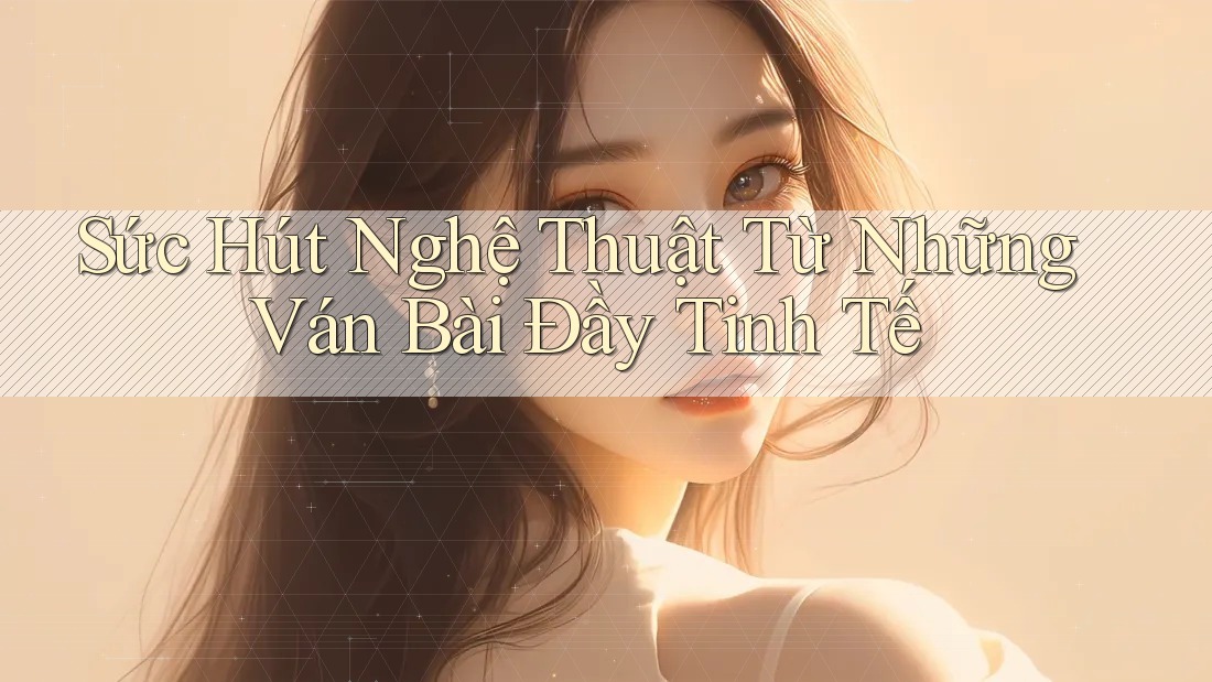 Sức Hút Nghệ Thuật Từ Những Ván Bài Đầy Tinh Tế Sức Hút Nghệ Thuật Từ Những Ván Bài Đầy Tinh Tế