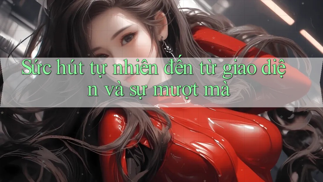 Sức hút tự nhiên đến từ giao diện và sự mượt mà Sức hút tự nhiên đến từ giao diện và sự mượt mà