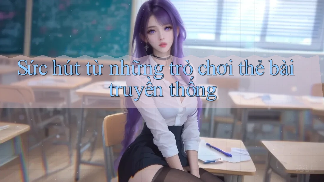 Sức hút từ những trò chơi thẻ bài truyền thống Sức hút từ những trò chơi thẻ bài truyền thống