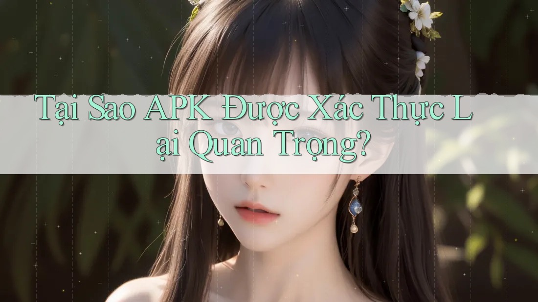 Tại Sao APK Được Xác Thực Lại Quan Trọng?