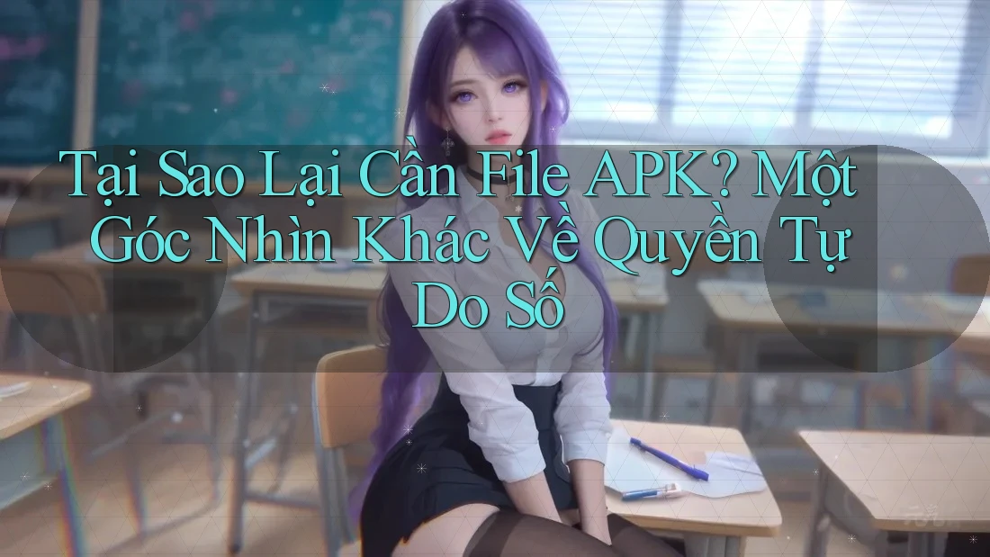 Tại Sao Lại Cần File APK? Một Góc Nhìn Khác Về Quyền Tự Do Số