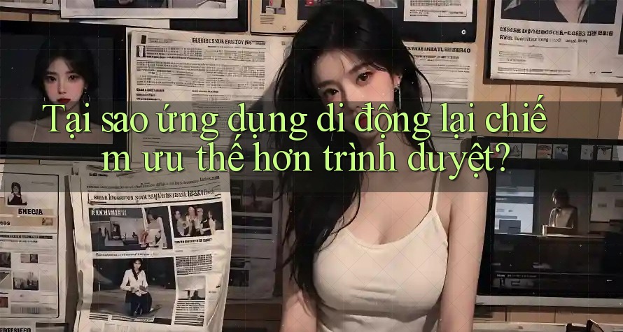 Tại sao ứng dụng di động lại chiếm ưu thế hơn trình duyệt? Tại sao ứng dụng di động lại chiếm ưu thế hơn trình duyệt?