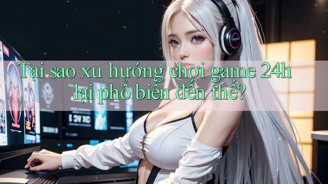 Tại sao xu hướng chơi game 24h lại phổ biến đến thế? Tại sao xu hướng chơi game 24h lại phổ biến đến thế?
