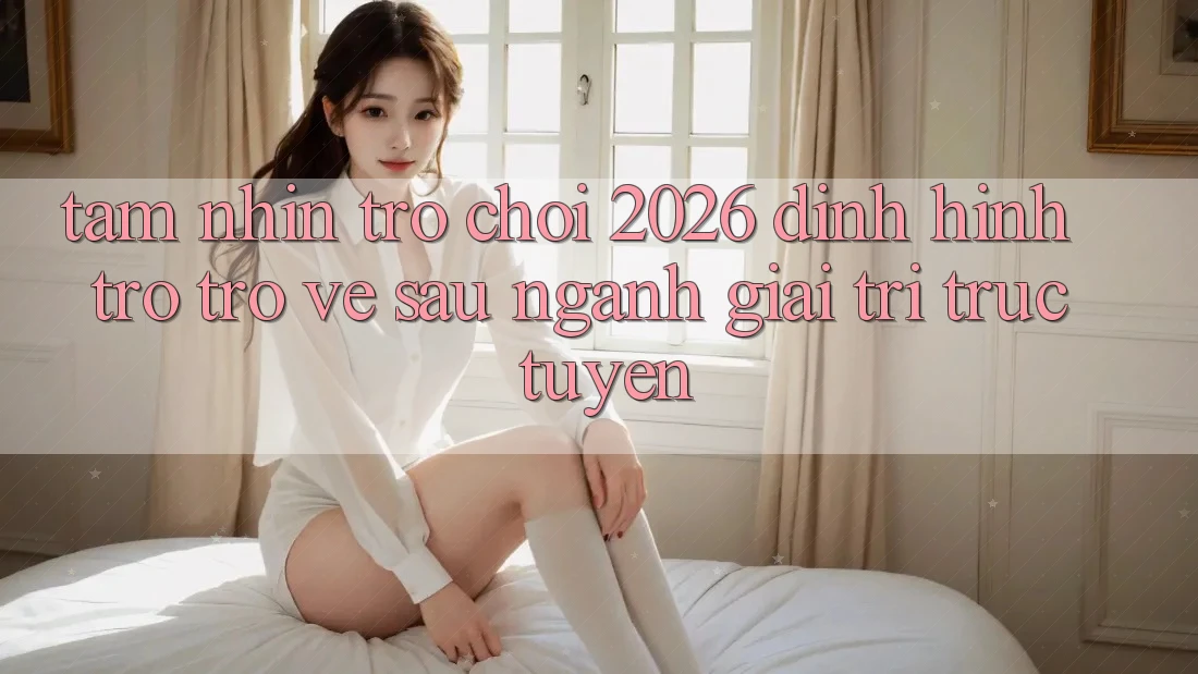 Tầm Nhìn “Trò chơi 2026” – Định Hình Trở trở về sau Ngành Giải Trí Trực Tuyến Tầm Nhìn “Trò chơi 2026” – Định Hình Trở trở về sau Ngành Giải Trí Trực Tuyến