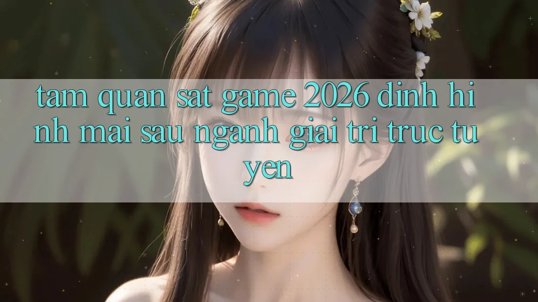 Tầm Quan sát “Game 2026” – Định Hình Mai sau Ngành Giải Trí Trực Tuyến