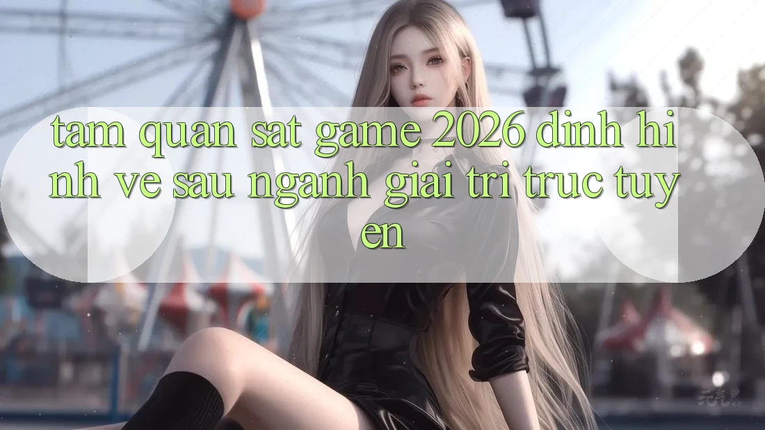 Tầm Quan sát “Game 2026” – Định Hình Về sau Ngành Giải Trí Trực Tuyến