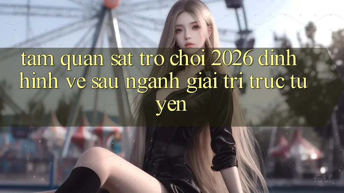 Tầm Quan sát “Trò chơi 2026” – Định Hình Về sau Ngành Giải Trí Trực Tuyến Tầm Quan sát “Trò chơi 2026” – Định Hình Về sau Ngành Giải Trí Trực Tuyến