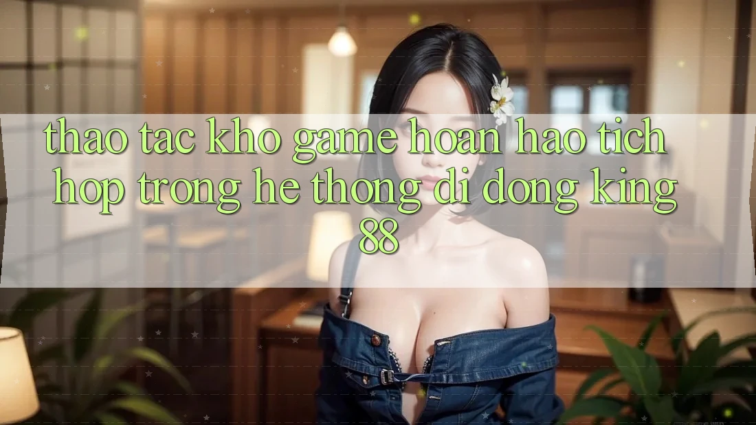 Thao tác Kho Game Hoàn hảo Tích Hợp Trong Hệ thống di động King88 Thao tác Kho Game Hoàn hảo Tích Hợp Trong Hệ thống di động King88