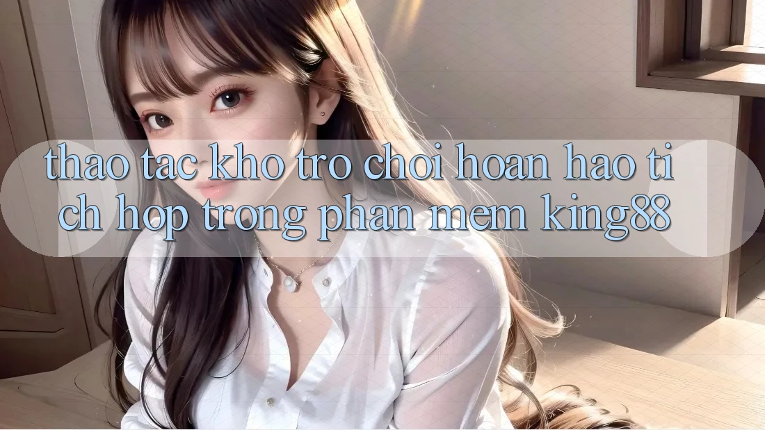Thao tác Kho Trò chơi Hoàn hảo Tích Hợp Trong Phần mềm King88 Thao tác Kho Trò chơi Hoàn hảo Tích Hợp Trong Phần mềm King88