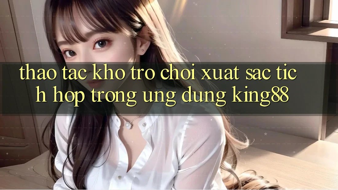 Thao tác Kho Trò chơi Xuất sắc Tích Hợp Trong Ứng Dụng King88 Thao tác Kho Trò chơi Xuất sắc Tích Hợp Trong Ứng Dụng King88