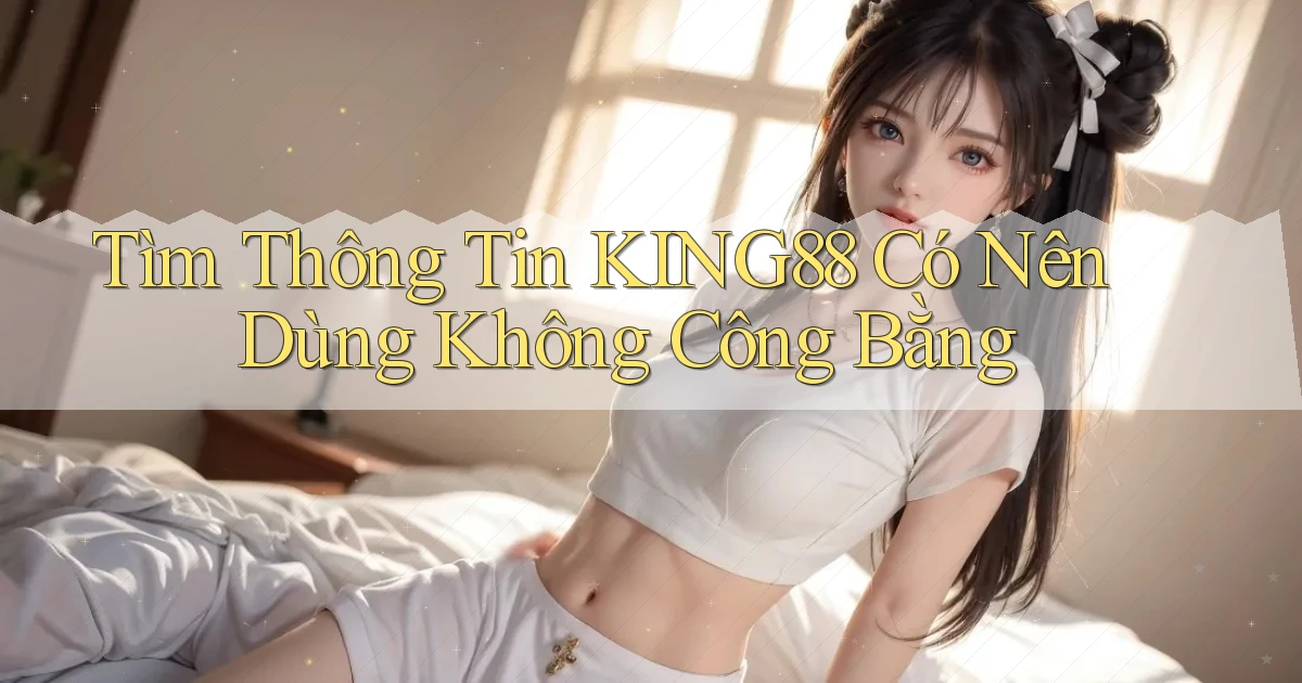 tìm thông tin king88 có nên dùng không công bằng