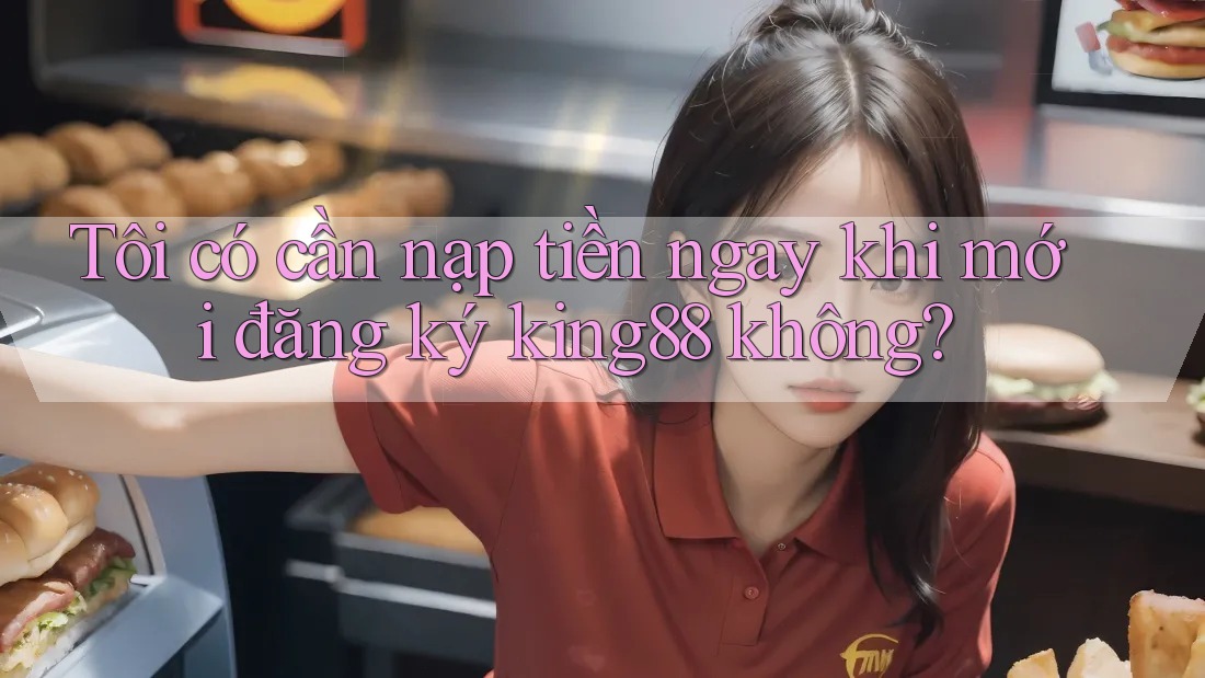 Tôi có cần nạp tiền ngay khi mới đăng ký king88 không? Tôi có cần nạp tiền ngay khi mới đăng ký king88 không?
