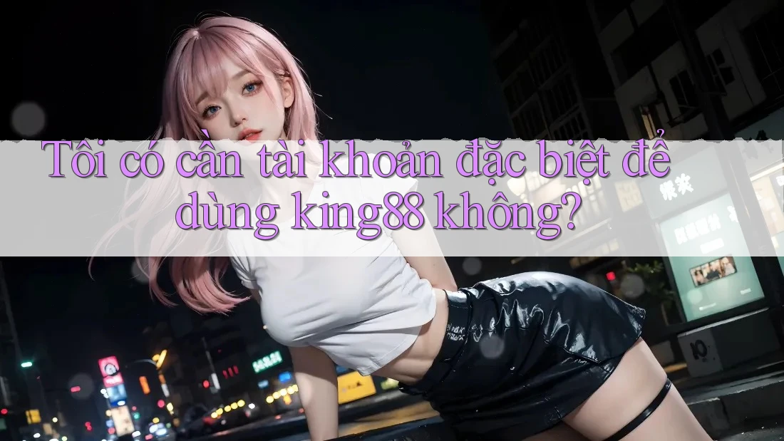 Tôi có cần tài khoản đặc biệt để dùng king88 không? Tôi có cần tài khoản đặc biệt để dùng king88 không?