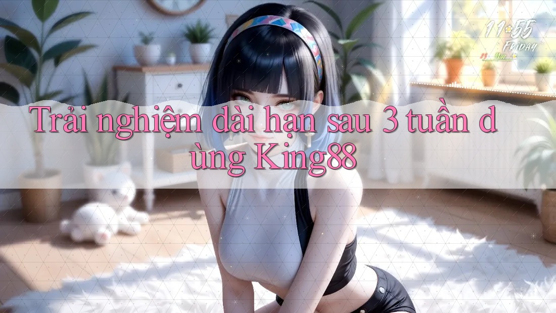Trải nghiệm dài hạn sau 3 tuần dùng King88 Trải nghiệm dài hạn sau 3 tuần dùng King88
