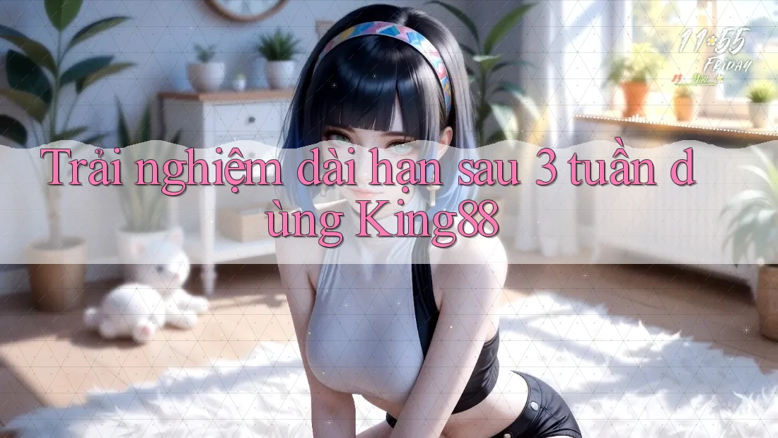 Trải nghiệm dài hạn sau 3 tuần dùng King88 Trải nghiệm dài hạn sau 3 tuần dùng King88