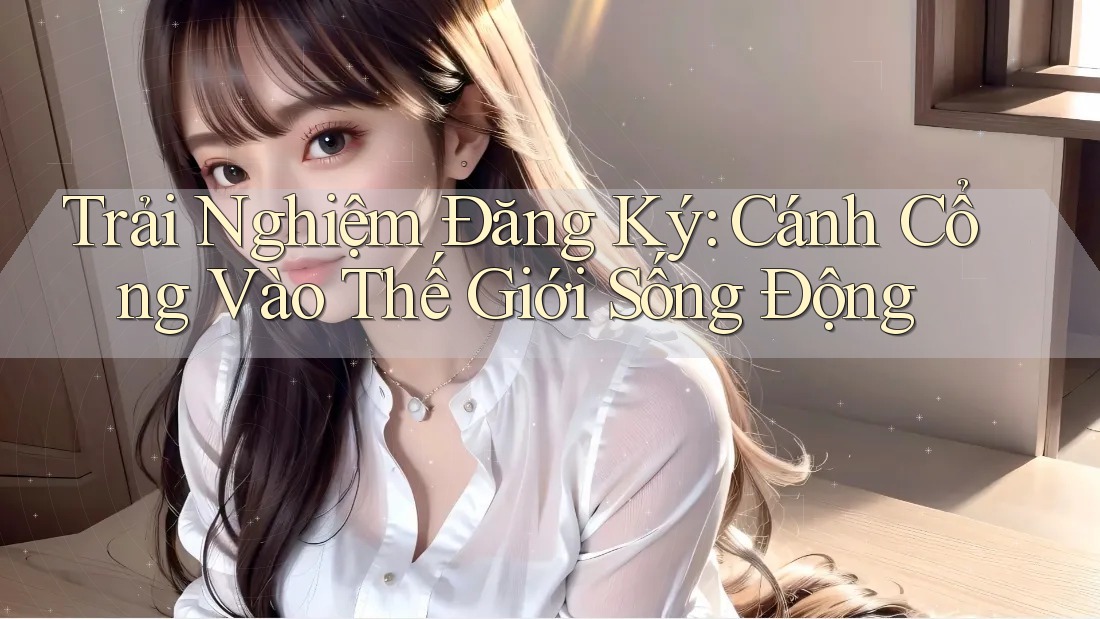 Trải Nghiệm Đăng Ký: Cánh Cổng Vào Thế Giới Sống Động Trải Nghiệm Đăng Ký: Cánh Cổng Vào Thế Giới Sống Động