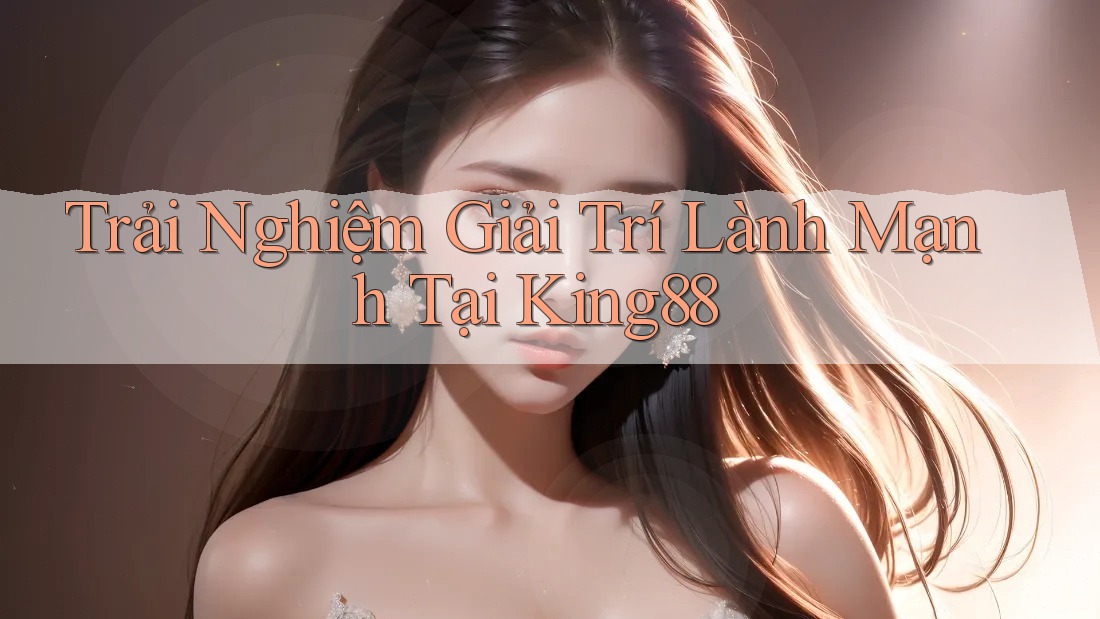 Trải Nghiệm Giải Trí Lành Mạnh Tại King88 Trải Nghiệm Giải Trí Lành Mạnh Tại King88