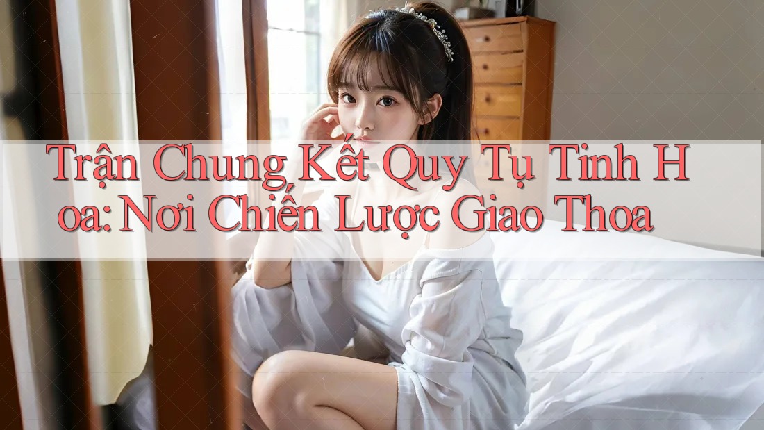 Trận Chung Kết Quy Tụ Tinh Hoa: Nơi Chiến Lược Giao Thoa Trận Chung Kết Quy Tụ Tinh Hoa: Nơi Chiến Lược Giao Thoa