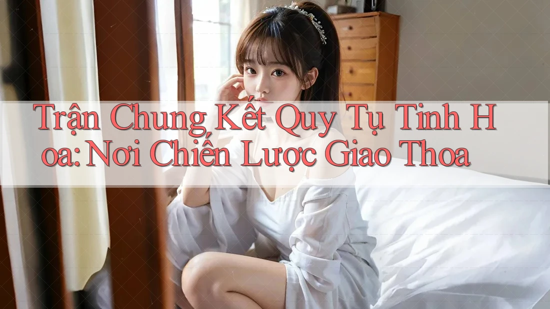 Trận Chung Kết Quy Tụ Tinh Hoa: Nơi Chiến Lược Giao Thoa Trận Chung Kết Quy Tụ Tinh Hoa: Nơi Chiến Lược Giao Thoa