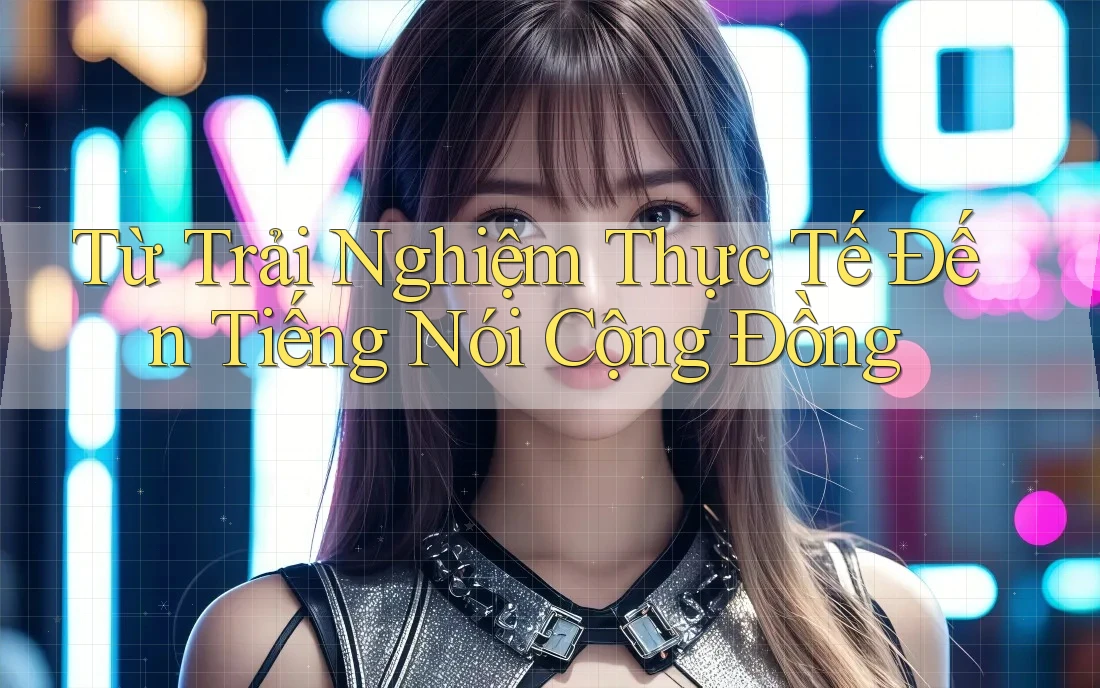 Từ Trải Nghiệm Thực Tế Đến Tiếng Nói Cộng Đồng Từ Trải Nghiệm Thực Tế Đến Tiếng Nói Cộng Đồng